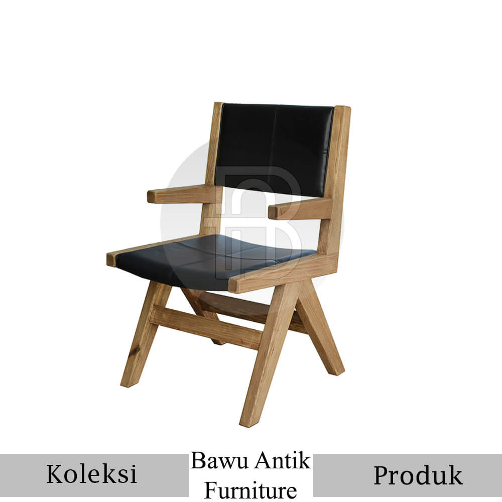 Kursi Makan Minimalis Kayu Perhutani Set Meja Jati Solid BA-553 Kursi Makan Minimalis Kayu Perhutani Set Meja Jati Solid BA-553