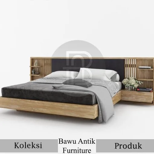 Dipan Kayu Jati Modern Minimalis Design Best Seller BA-572