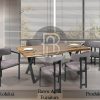 Furniture Meja Kayu Solid Jepara New Solid Dining Table BA-563