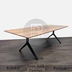 Harga Meja Jati Solid Terbaru Industrial Design BA-560.1