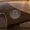 Jual Meja Solid Kayu Trembesi Jumbo Natural Walnut Color BA-557