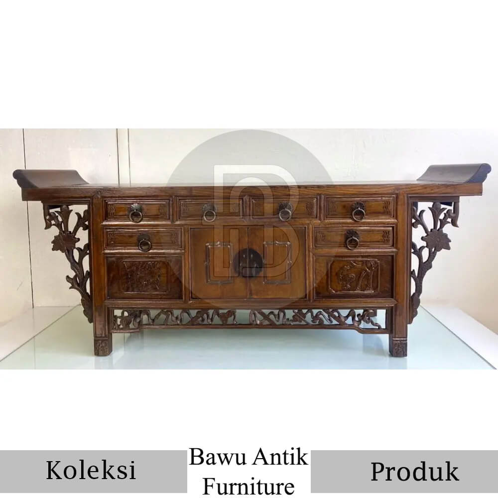 Meja Altar Kayu Jati Elegant Antique Design BA-569 2 Meja Altar Kayu Jati Elegant Antique Design BA-569.1