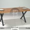 Meja Solid Jati Kokoh Desain Meja Makan Minimalis Terbaru BA-565.1
