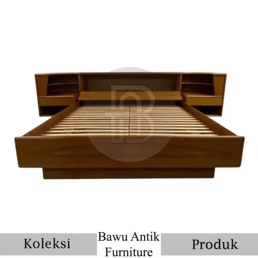Tempat Tidur Minimalis Kayu Jati Solid Great Quality BA-571