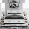 Tempat Tidur Minimalis Putih Duco Excellent Solid Color BA-574.1