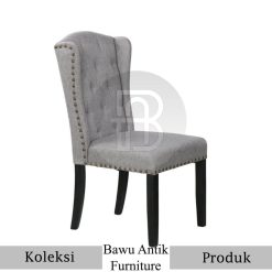 Kursi Makan Minimalis Jati Wing Chair Design BA-619.1