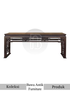 Meja Altar Sembahyang Kayu Jati Ukiran Klasik BA-616
