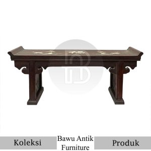 Meja Altar Sembahyang Minimalis Marquetry Design BA 628
