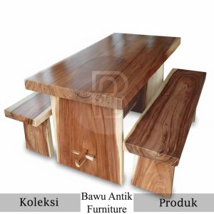 Meja Makan Kayu Suar Solid Full Kayu Berkualitas BA 608