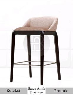 Kursi Cafe Kayu Jati Minimalis Modern Solid Wood BA-683