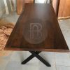 Meja Jati Solid Natural Walnut Kayu Utuh High Quality BA-645.1