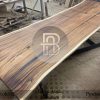 Meja Kayu Solid Trembesi Industrialis Style Jepara BA-648.2
