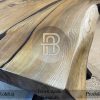 Meja Kayu Trembesi Cantik Solid Wood Sisi Alami Ukuran Jumbo BA-657.2
