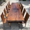 Meja Makan Minimalis Jepara Solid Furniture Kayu Trembesi BA-700