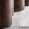 Meja Meeting Minimalis Kayu Solid Jati Berkualitas Serat Alami BA-666.2