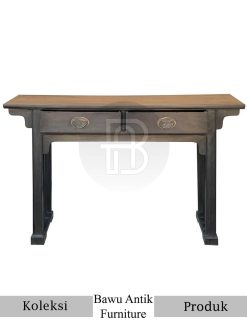 Meja Sembahyang Dewa Bumi Minimalis Kayu Jati Solid BA-696.1