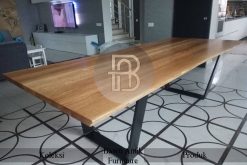 New Meja Makan Kayu Solid Jati Best Seller Bawu Antik BA-650