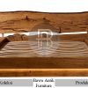Tempat Tidur Kayu Solid Headboard Live Edge Style BA-690