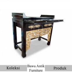 Furniture Kayu Solid 2 Chinese Altar Table Luxury Dragon Relief Carving Exsclusive BA-764.1
