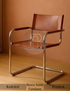 Kursi Cesca Minimalis Original Luxury Italian Leather BA 728