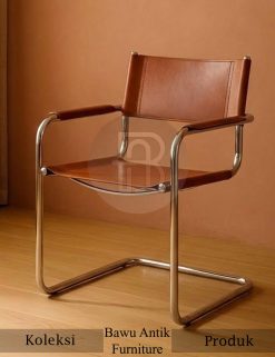 Kursi Cesca Minimalis Original Luxury Italian Leather BA-728