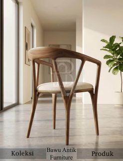Kursi Makan Jati Minimalis Modern Elegant Interior Design BA-718.1