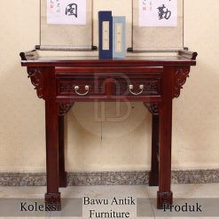 Furniture Kayu Solid 4 Meja Altar Cina Natural Rose Wood Color Premium Style BA-763.1