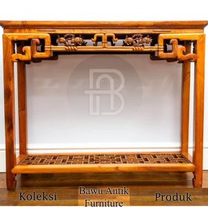 Meja Altar Kayu Jati Natural Color Minimalis Style BA 709