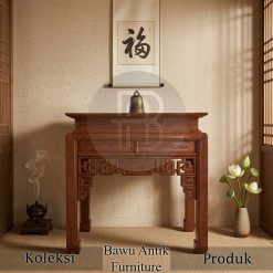 Meja Altar Kayu Jati Solid Eksklusif Desain BA-759