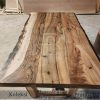 Meja Kayu Solid Jati Waterbase Color Grade A BA-721.1