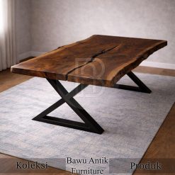 Meja Kayu Utuh Luxury Dining Table Best Seller BA-747