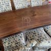 Meja Makan Besar Minimalis Kayu Utuh Limited Edition BA-724.2