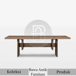 Meja Makan Kayu Jati Minimalis Solid Berkualitas BA-706