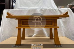 Meja Sembahyang Buddha Kayu Jati Solid Kualitas Grade A Japandi Style BA 752