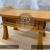 Meja Sembahyang Buddha Kayu Jati Solid Kualitas Grade A Japandi Style BA-752.1