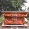 Meja Sembahyang Cina Ukiran Klasik Natural Walnut BA-715