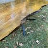 Meja Trembesi Solid Original Live Edge Industrial Design BA-734.2