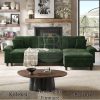Set Sofa Tamu Sudut Minimalis Rangka Kayu Jati Kualitas Terbaik BA-743