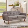 Sofa Tamu Minimalis Scandinavian Style 2 Seater Autentik BA-744