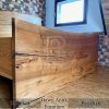 Tempat Tidur Minimalis Solid Headboard Full Kayu Utuh BA-737.2