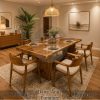 Dining Table Suar Wood Solid No Slab Premium BA-777