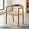 Kursi Cafe Minimalis Kayu Jati Japanese Design BA-781