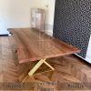 Meja Kayu Utuh Minimalis Live Edge Design Kualitas Terbaik BA-767