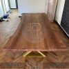 Meja Kayu Utuh Minimalis Live Edge Design Kualitas Terbaik BA-767.1