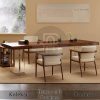 Meja Makan Kayu Solid Minimalis Modern Eksklusif Style BA-771.2