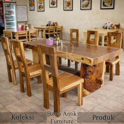 Meja Solid Kayu Suar Kayu Utuh Best Sale BA-780.1