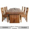 Meja Solid Kayu Suar Kayu Utuh Best Sale BA-780.2