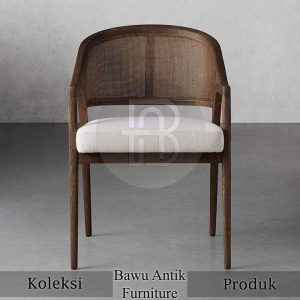 Model Kursi Makan Minimalis Kayu Jati Solid Rustic Style BA 788