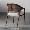 Model Kursi Makan Minimalis Kayu Jati Solid Rustic Style BA-788.2