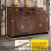 Meja Altar Cina Model Drawer Premium Natural Walnut BA-797.2